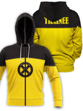 Fandomaniax - X-Men Trainee Unisex Zipped Hoodie