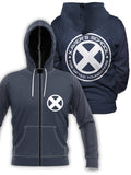 Fandomaniax - Xavier School for Gifted Youngsters Unisex Zipped Hoodie