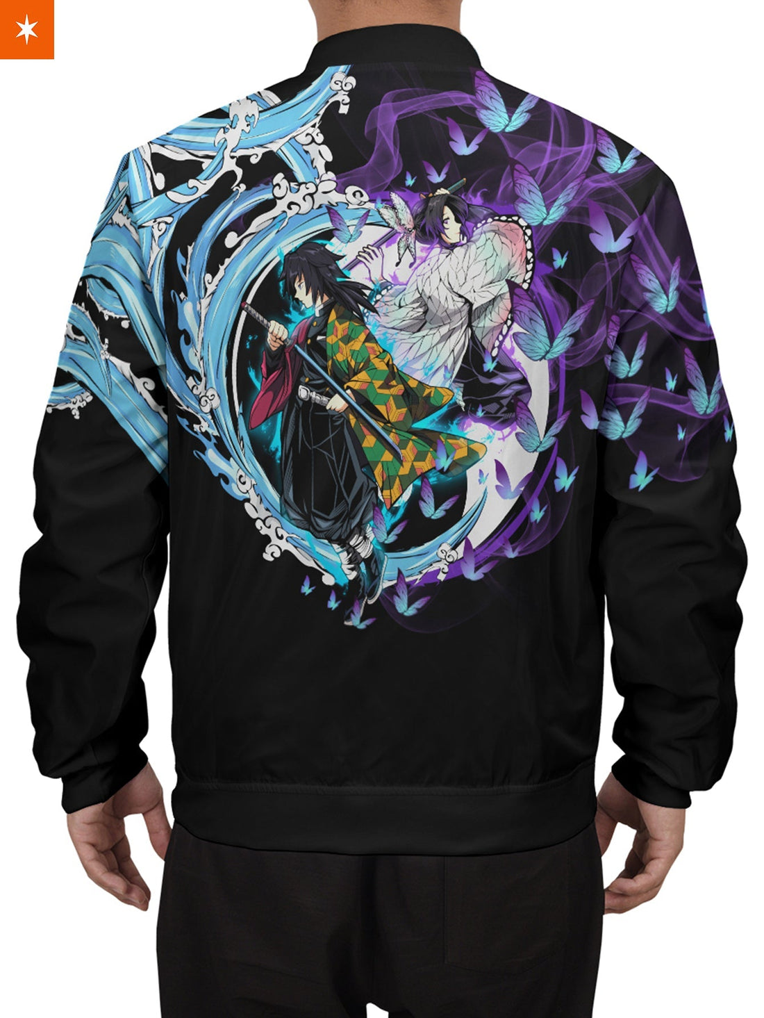 Fandomaniax - Yin Yang Giyu Shinobu Bomber Jacket