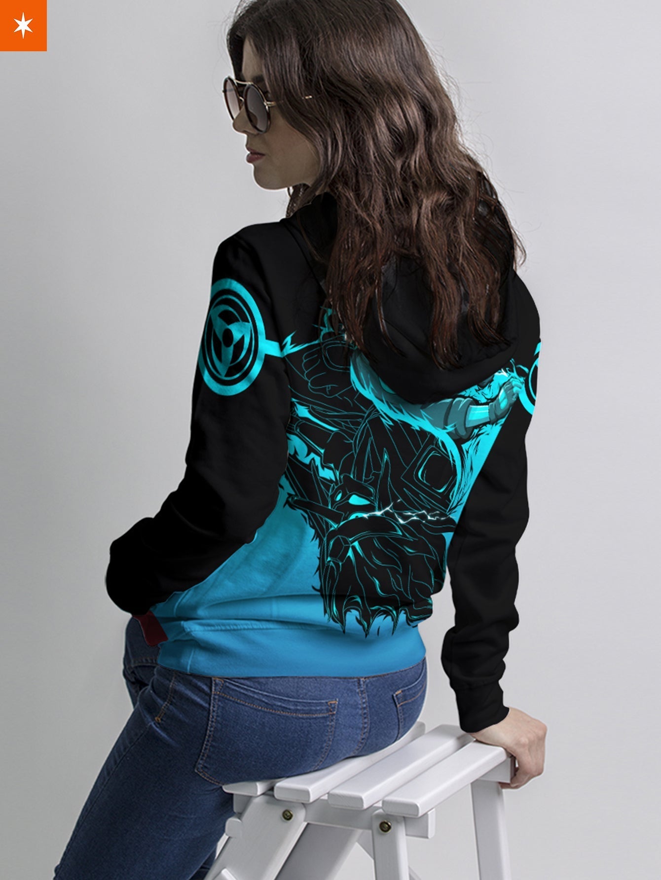 Fandomaniax - Yin Yang Kakashi Susanoo Unisex Pullover Hoodie