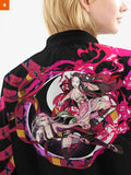 Fandomaniax - Yin Yang Nezuko Daki Bomber Jacket