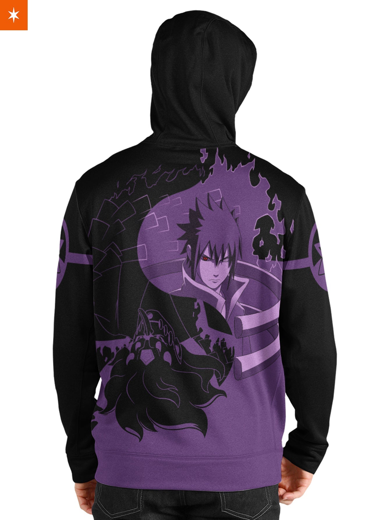 Fandomaniax - Yin Yang Sasuke Susanoo Unisex Pullover Hoodie