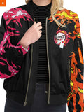 Fandomaniax - Yin Yang Tanjiro Nezuko Bomber Jacket