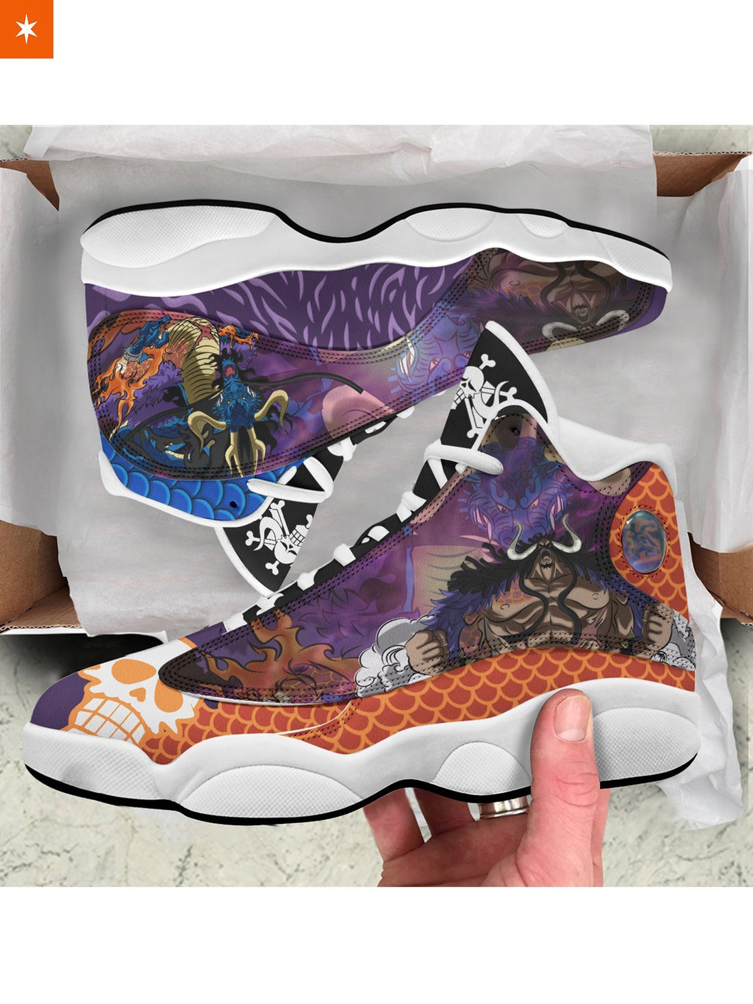 Fandomaniax - Yonko Beast High Cut Sneakers