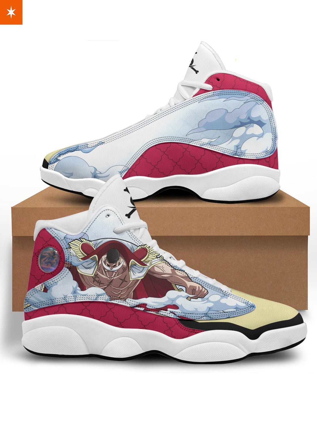 Fandomaniax - Yonko Whitebeard High Cut Sneakers