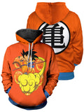 Fandomaniax - Young Goku Unisex Pullover Hoodie