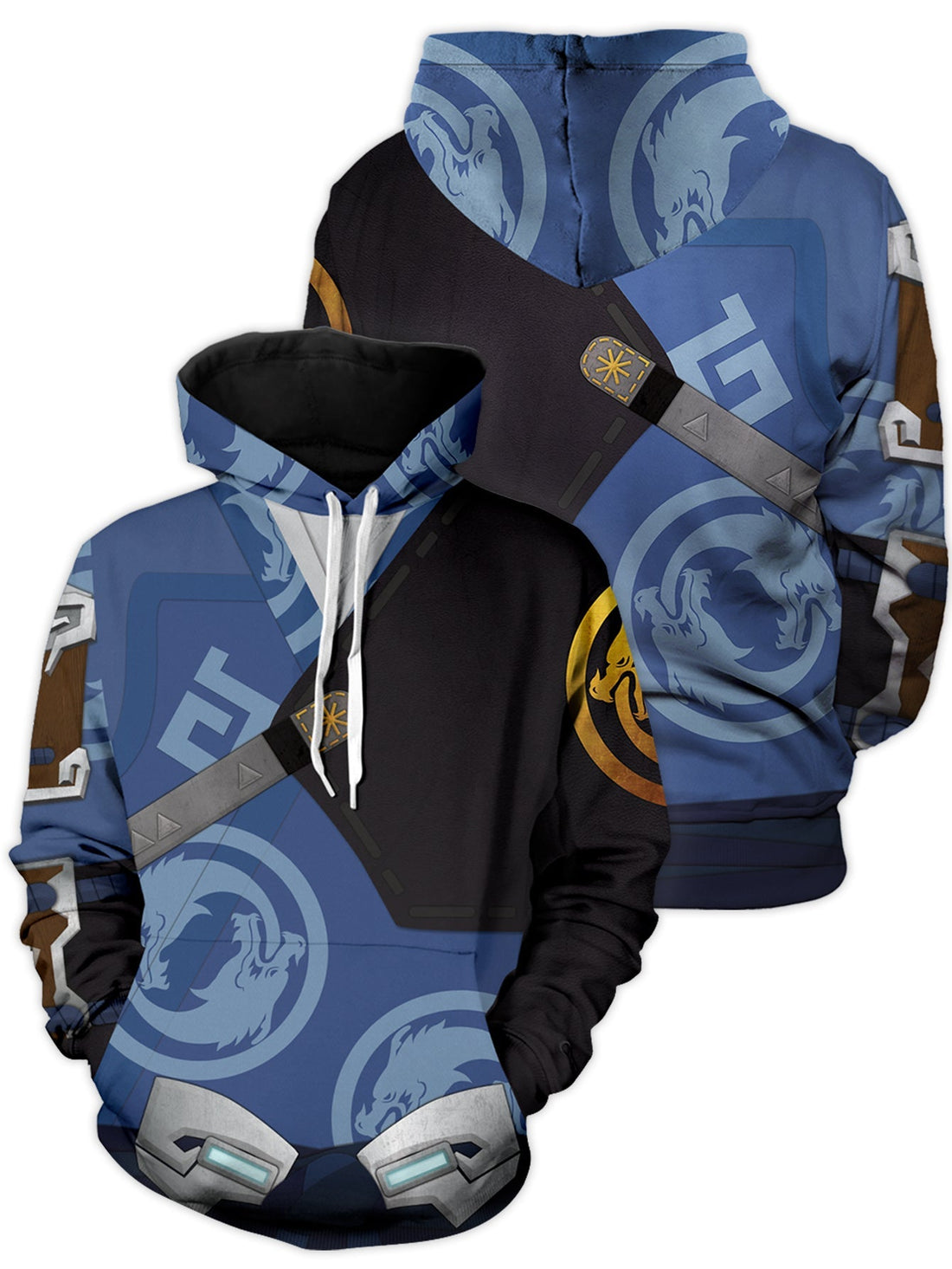 Fandomaniax - Young Master Hanzo V2 Unisex Pullover Hoodie