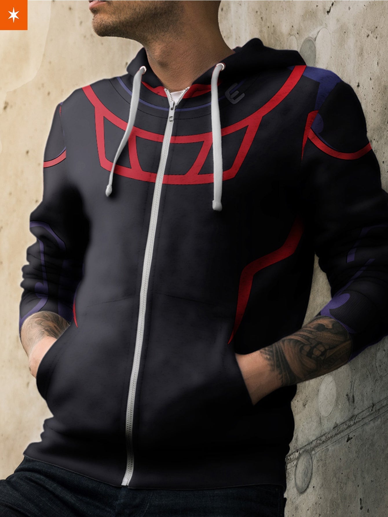 Fandomaniax - Yuma Kuga Unisex Zipped Hoodie