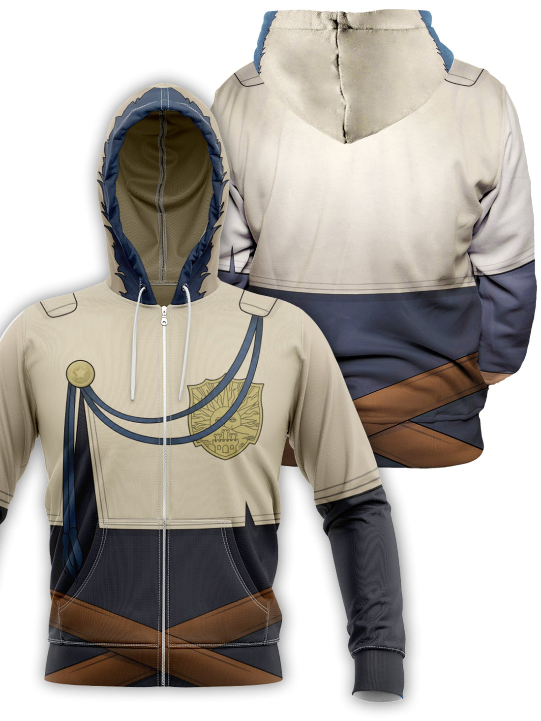 Fandomaniax - Yuno Unisex Zipped Hoodie