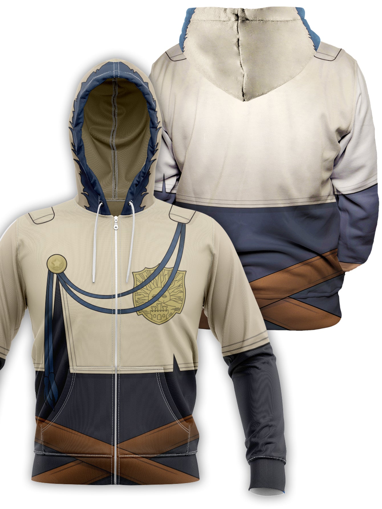 Fandomaniax - Yuno Unisex Zipped Hoodie