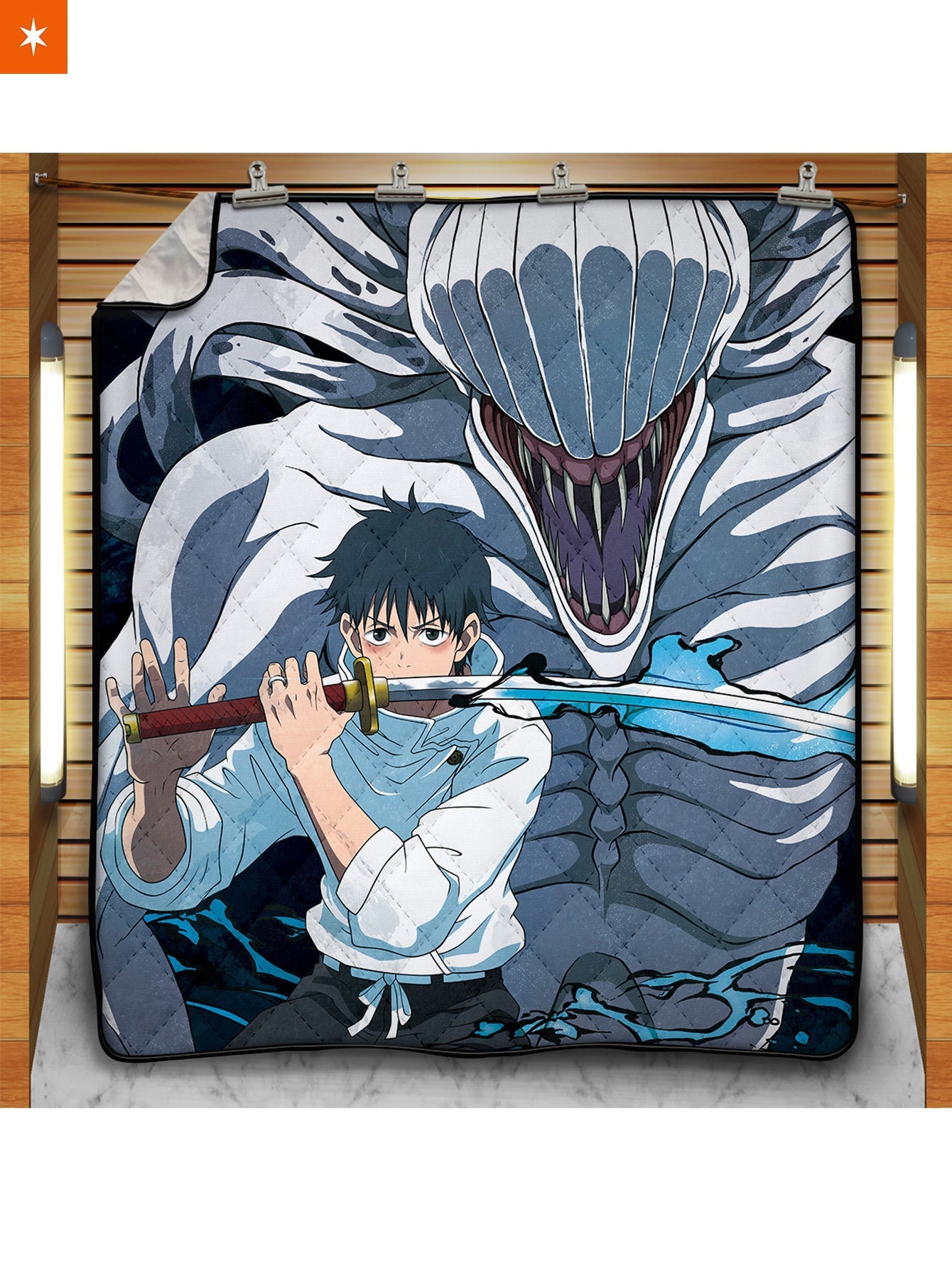 Fandomaniax - Yuta x Rika Cozy Quilt Blanket