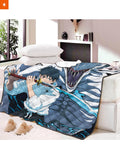 Fandomaniax - Yuta x Rika Cozy Quilt Blanket