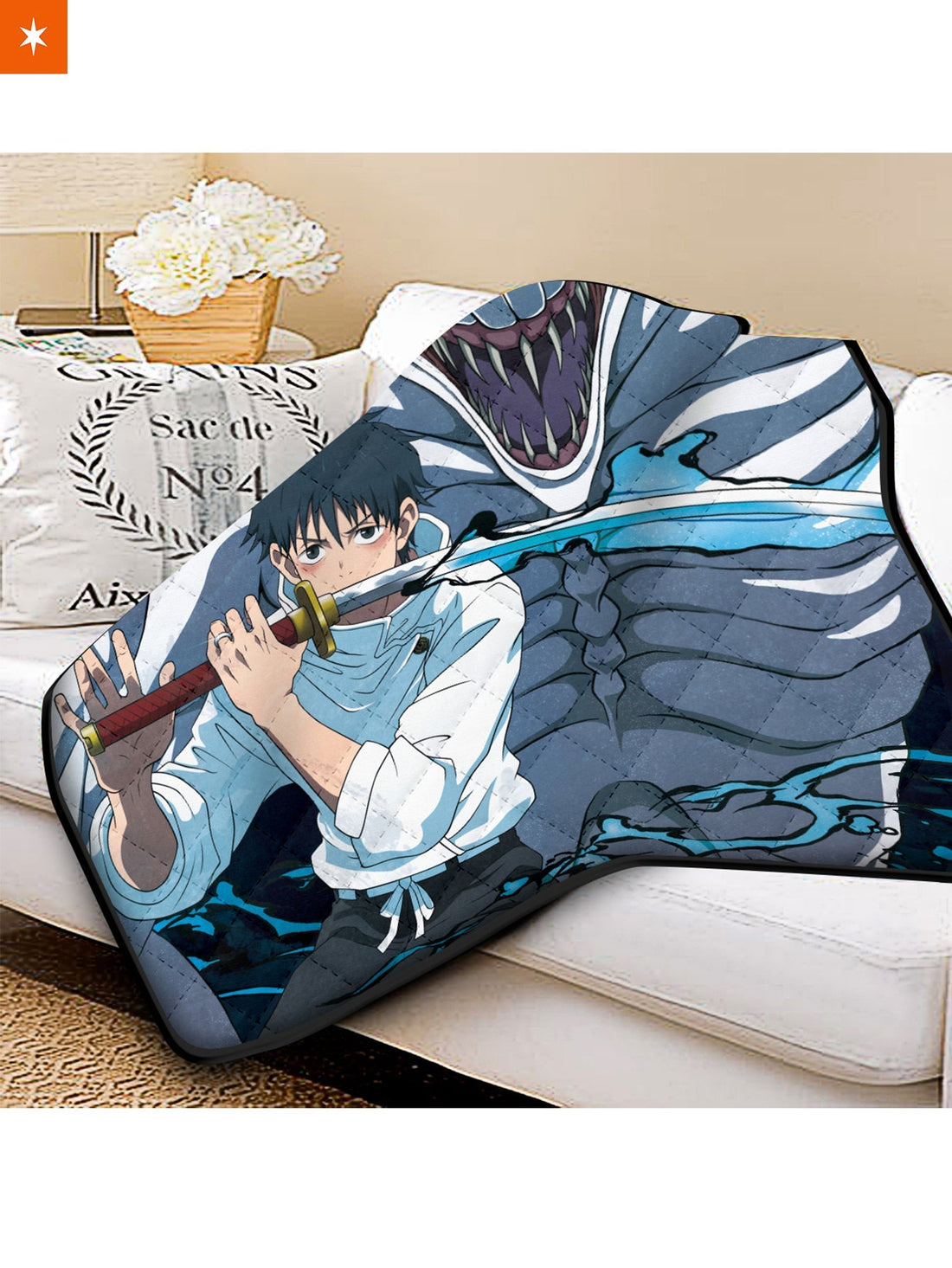 Fandomaniax - Yuta x Rika Cozy Quilt Blanket