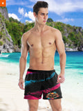 Fandomaniax - Zelda Majora Beach Shorts