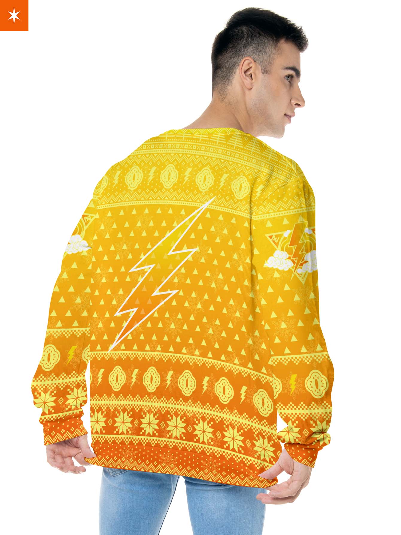 Fandomaniax - Zenitsu Christmas Unisex Wool Sweater