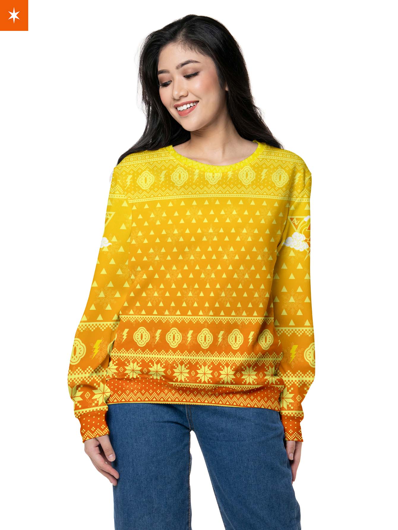 Fandomaniax - Zenitsu Christmas Unisex Wool Sweater