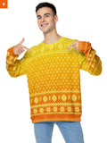 Fandomaniax - Zenitsu Christmas Unisex Wool Sweater