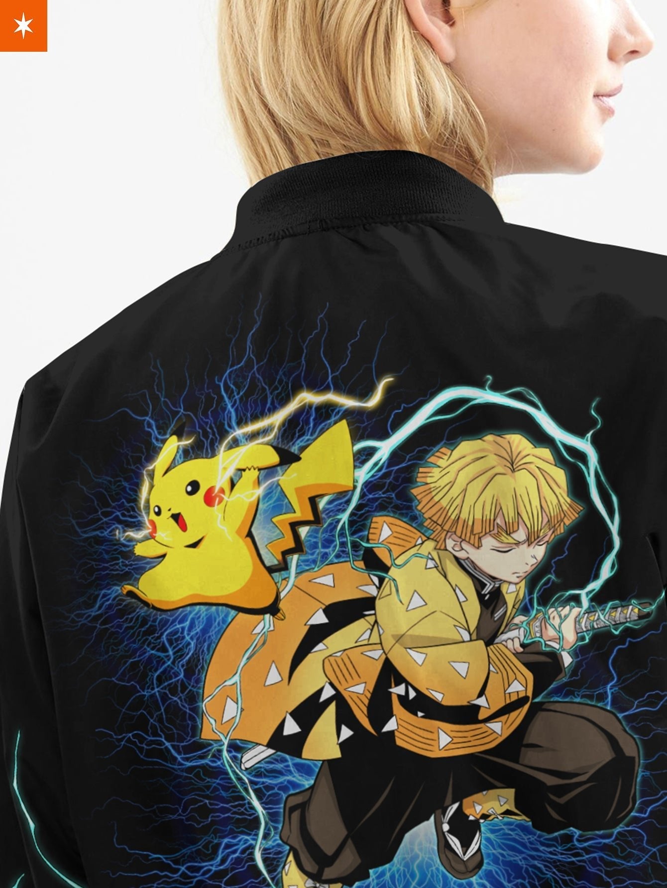 Fandomaniax - Zenitsu Collab Bomber Jacket