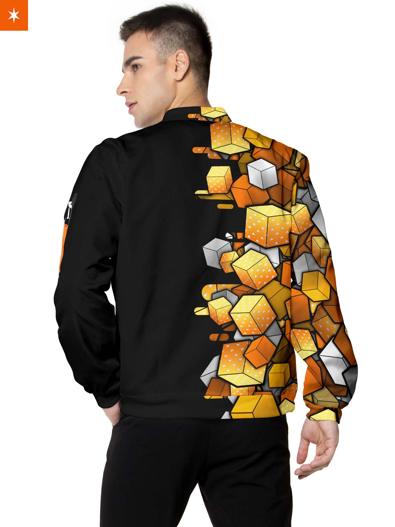 Fandomaniax - Zenitsu Cube Bomber Jacket