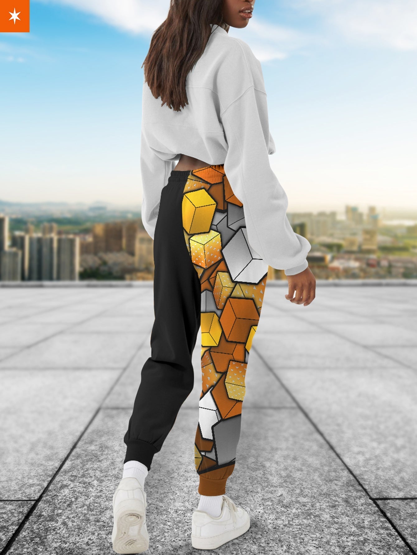 Fandomaniax - Zenitsu Cube Jogger Pants