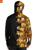 Fandomaniax - Zenitsu Cube Unisex Pullover Hoodie