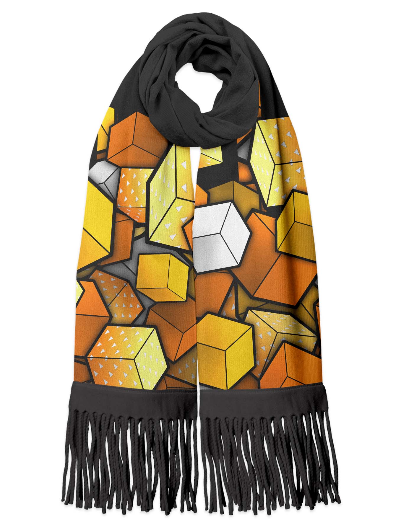 Fandomaniax - Zenitsu Cube Wool Scarf