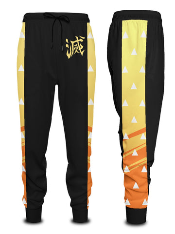 Fandomaniax - Zenitsu Fashion V2 Jogger Pants