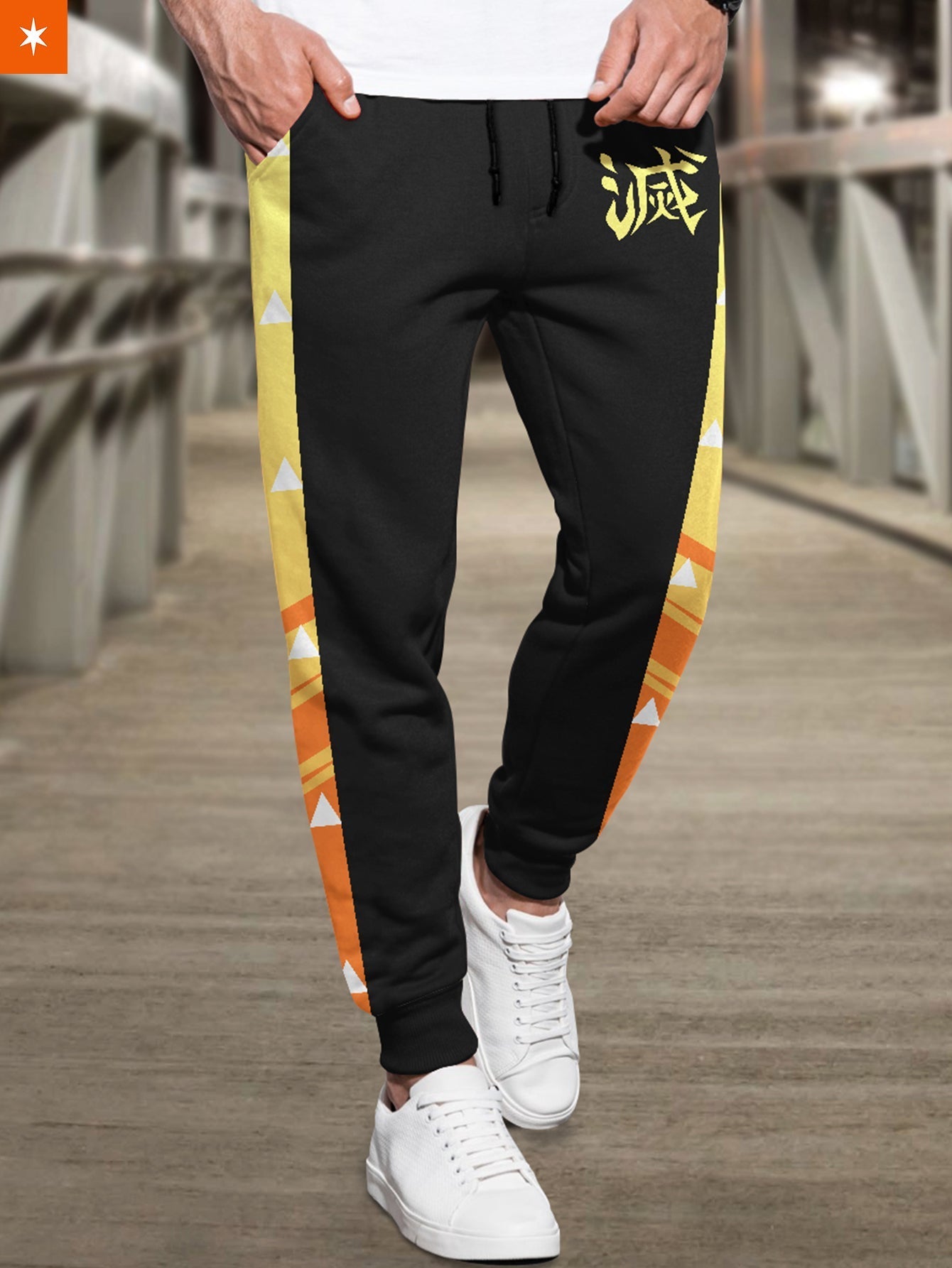 Fandomaniax - Zenitsu Fashion V2 Jogger Pants