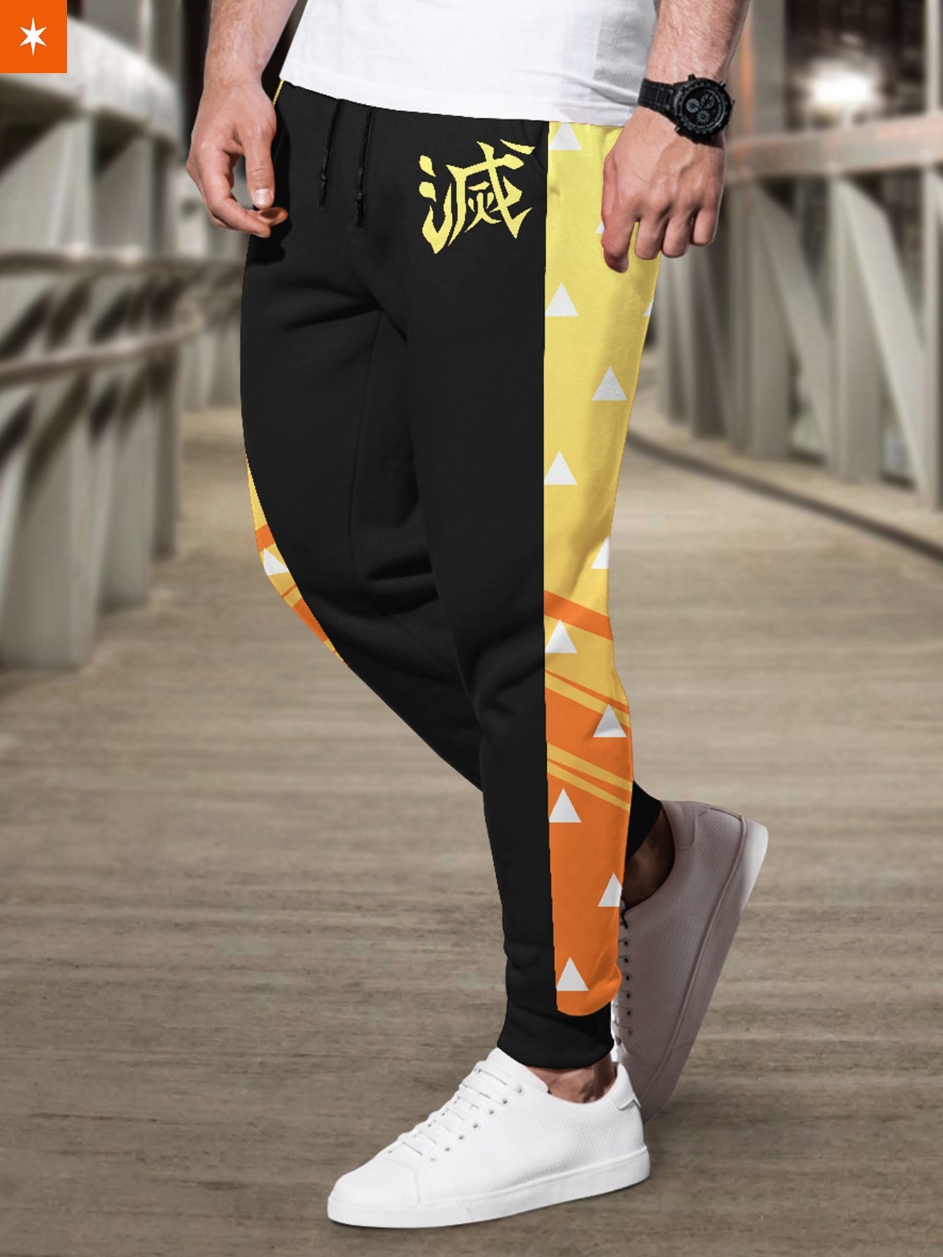 Fandomaniax - Zenitsu Fashion V2 Jogger Pants