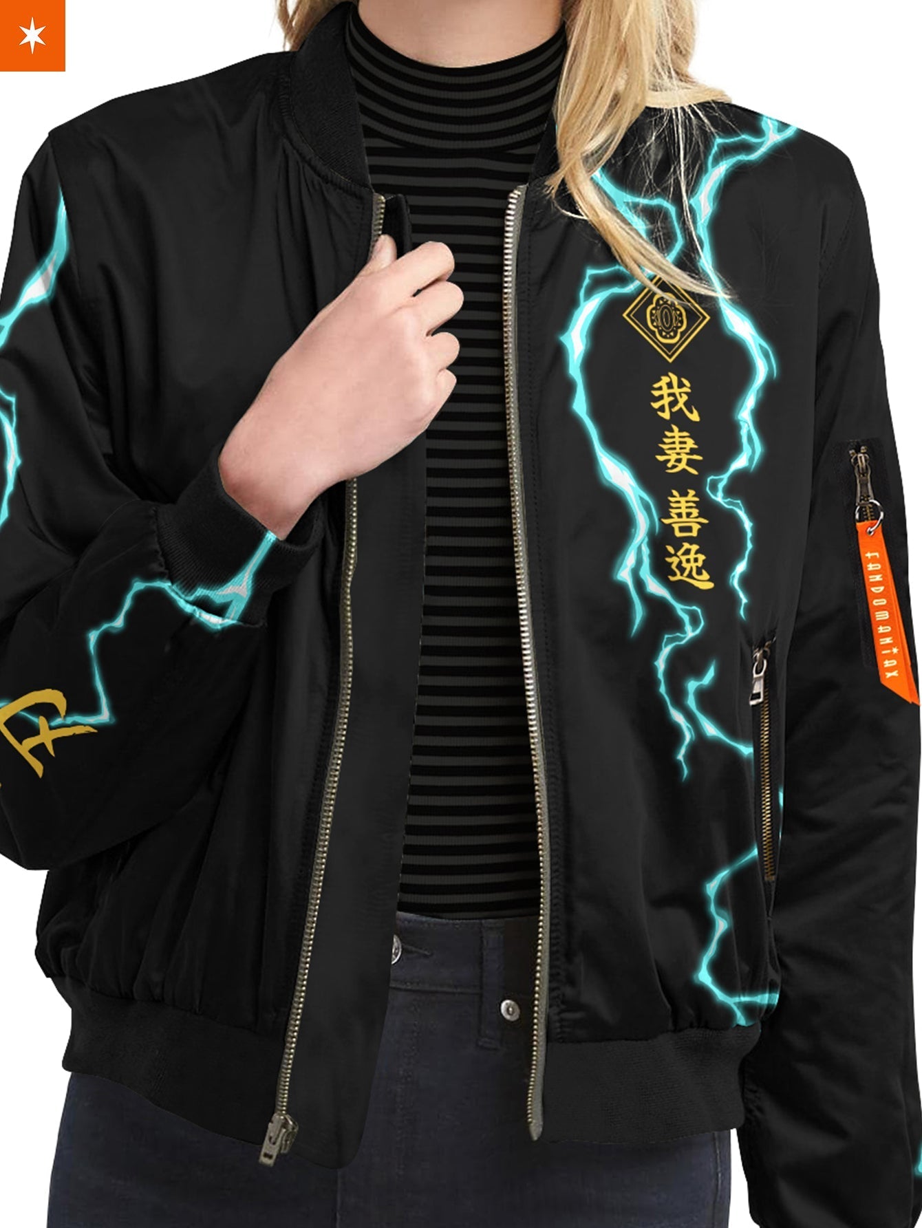 Fandomaniax - Zenitsu Moonfall Bomber Jacket