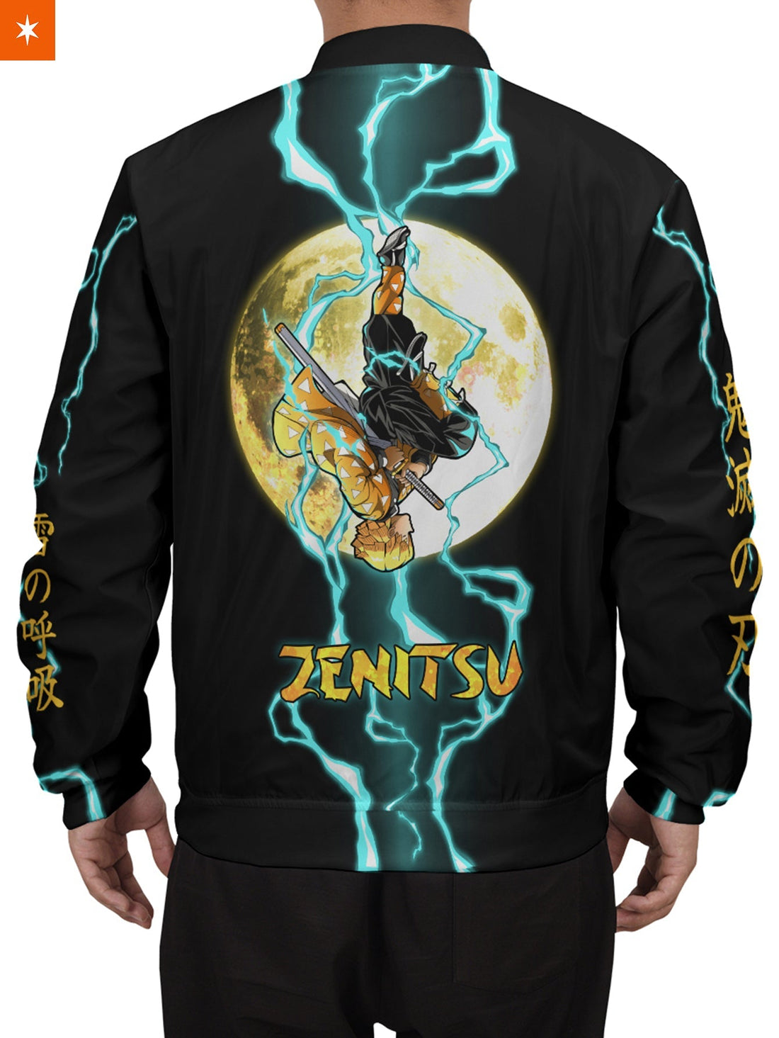 Fandomaniax - Zenitsu Moonfall Bomber Jacket