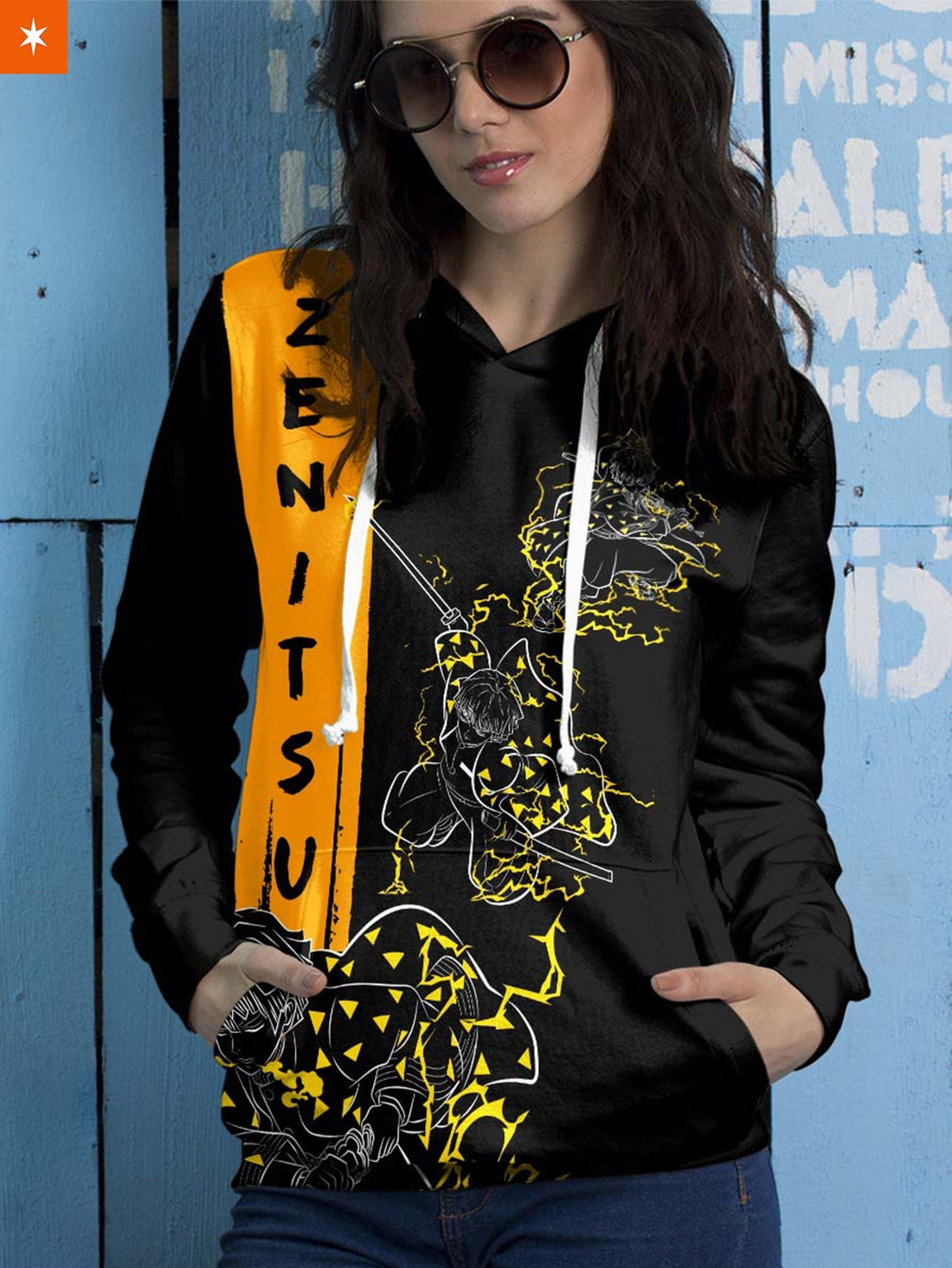 Fandomaniax - Zenitsu Semblance Unisex Pullover Hoodie