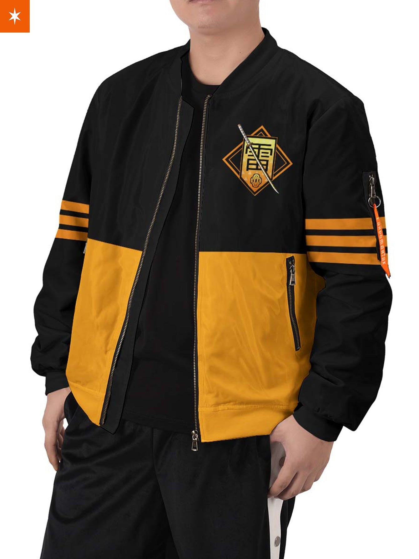 Fandomaniax - Zenitsu Stwear Bomber Jacket