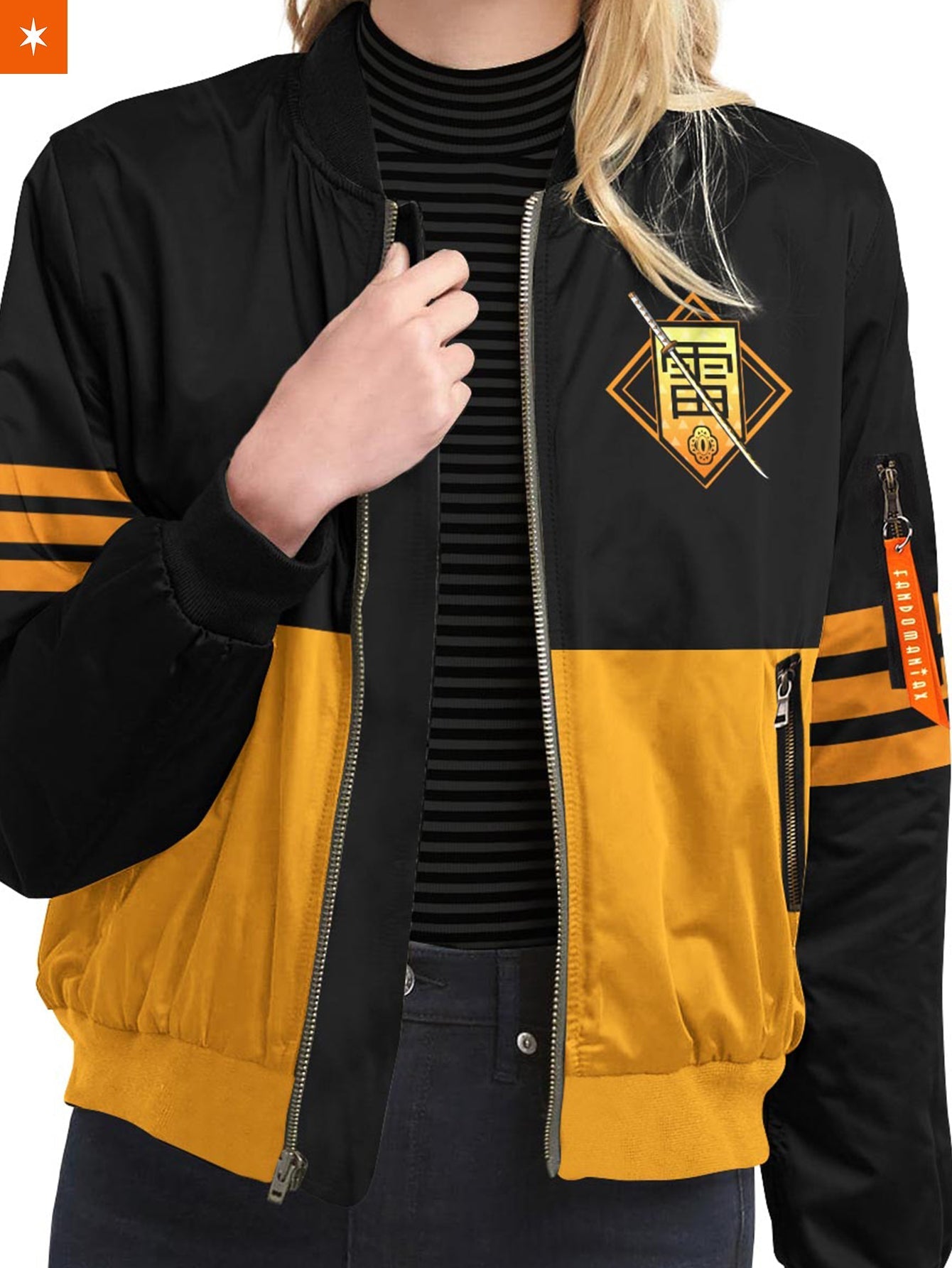 Fandomaniax - Zenitsu Stwear Bomber Jacket