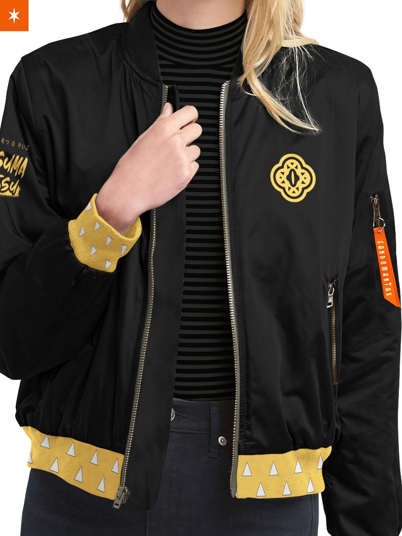 Fandomaniax - Zenitsu Style Bomber Jacket