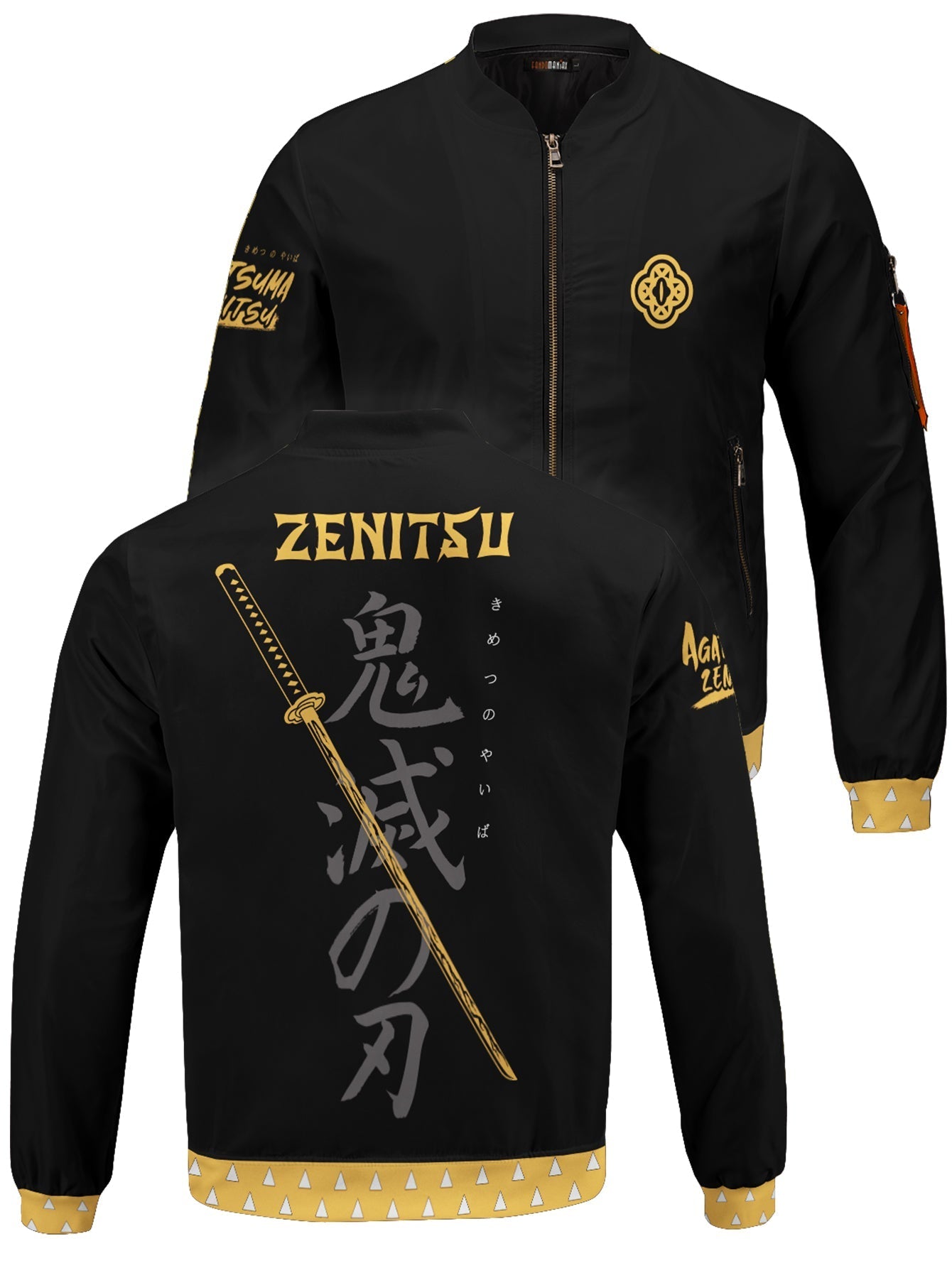 Fandomaniax - Zenitsu Style Bomber Jacket