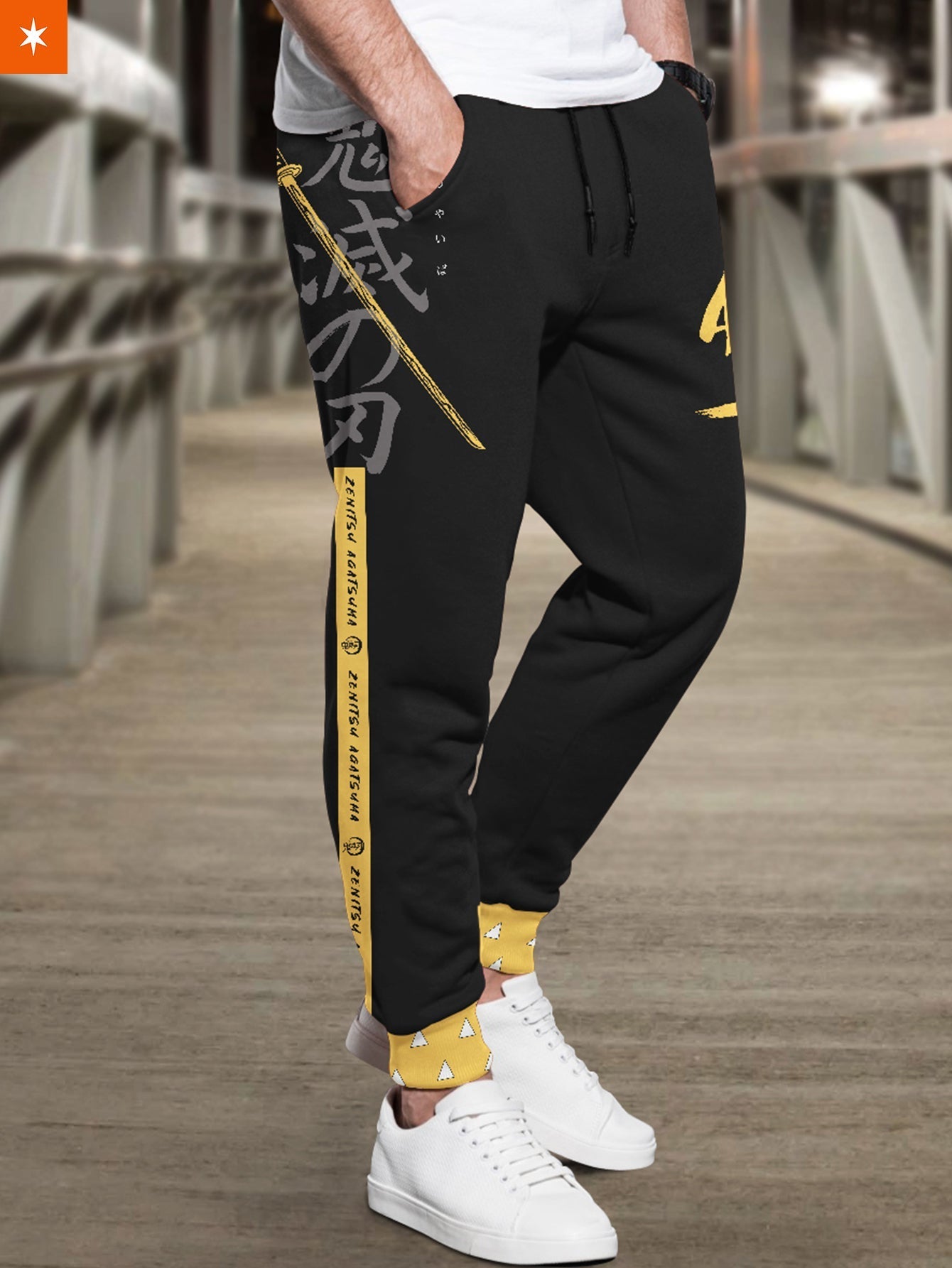 Fandomaniax - Zenitsu Style Jogger Pants