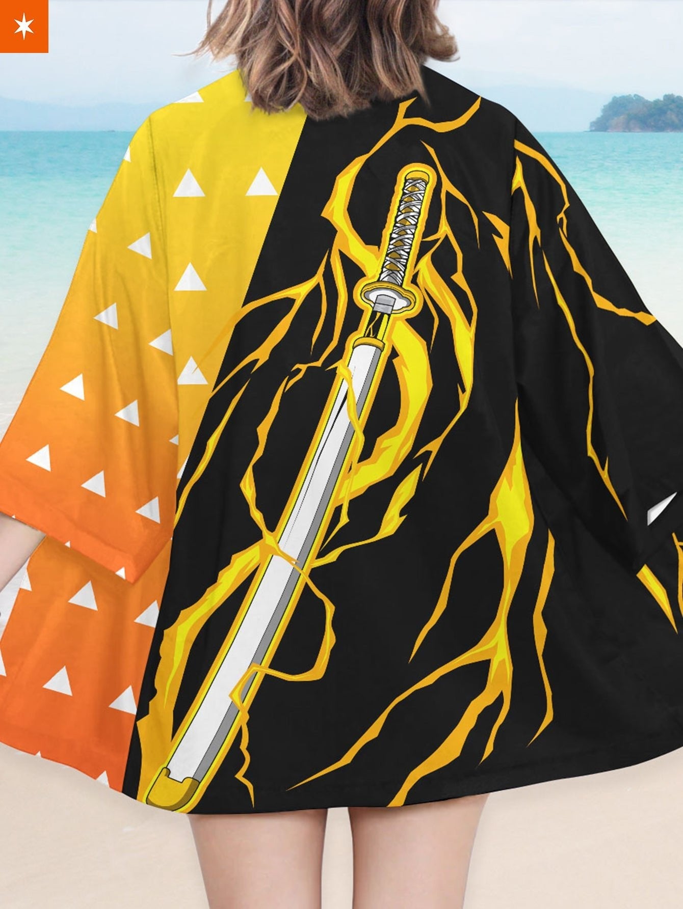 Fandomaniax - Zenitzu Sword Style Kimono