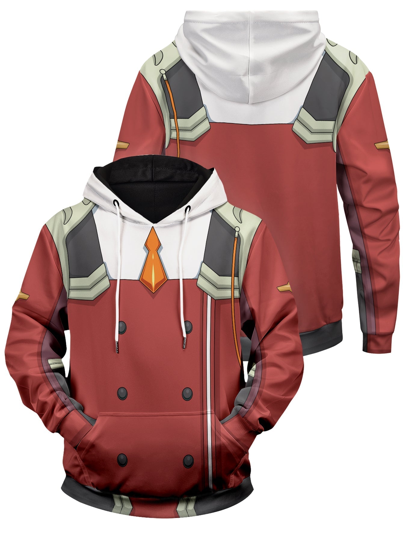 Fandomaniax - Zero Two Unisex Pullover Hoodie